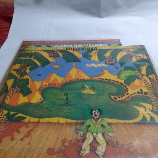 LP Caetano Veloso, disco de vinil Estrangeiro