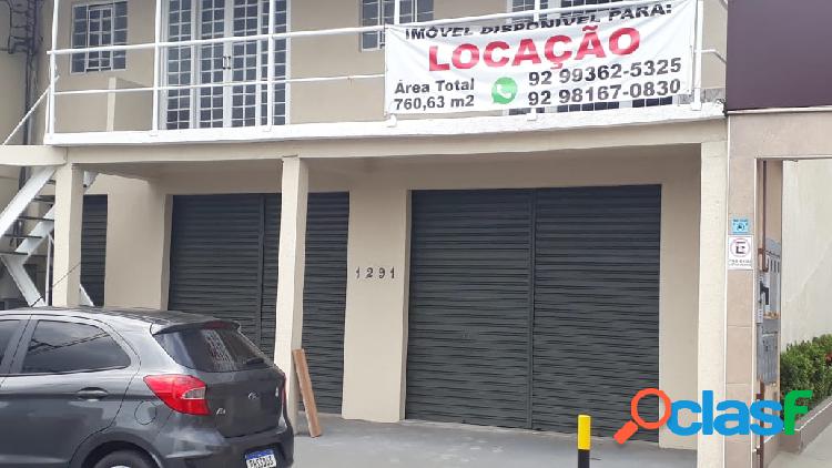 Ponto comercial 760 m2 c/ 2 pisos no Adrianópolis - Rua