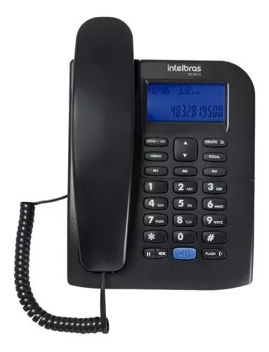 Telefone Tc 60 Id Identificador Chamadas Viva Voz Intelbras