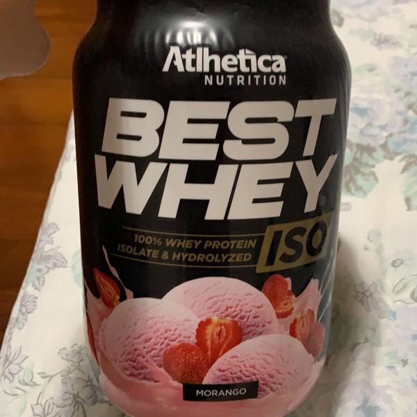 best whey iso de morango