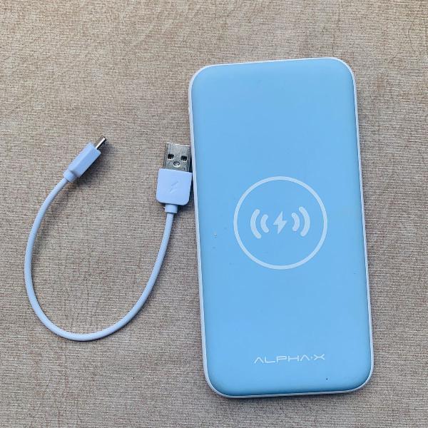 carregador portátil 10000mah alpha.x