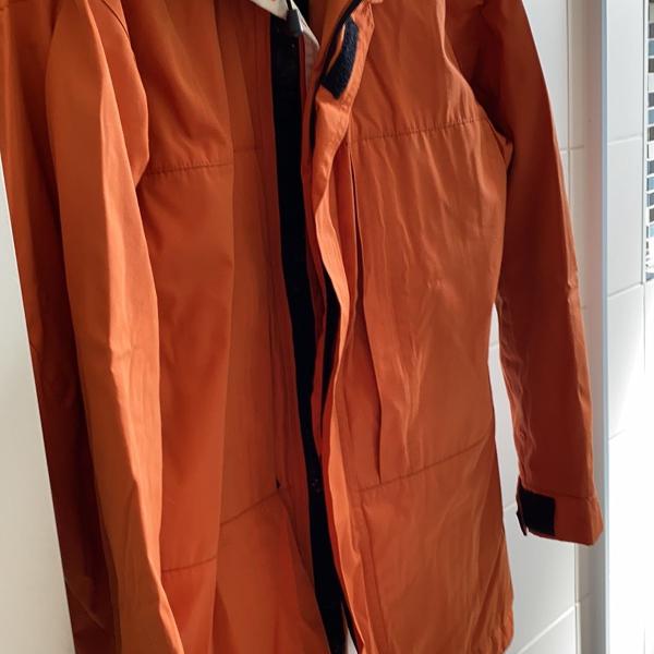 casaco quicksilver laranja unissex