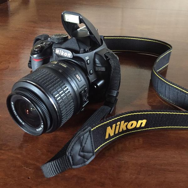 câmera fotográfica profissional nikon d3100