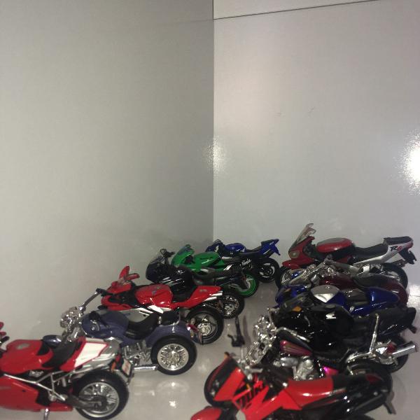 coleção 12 mini motos