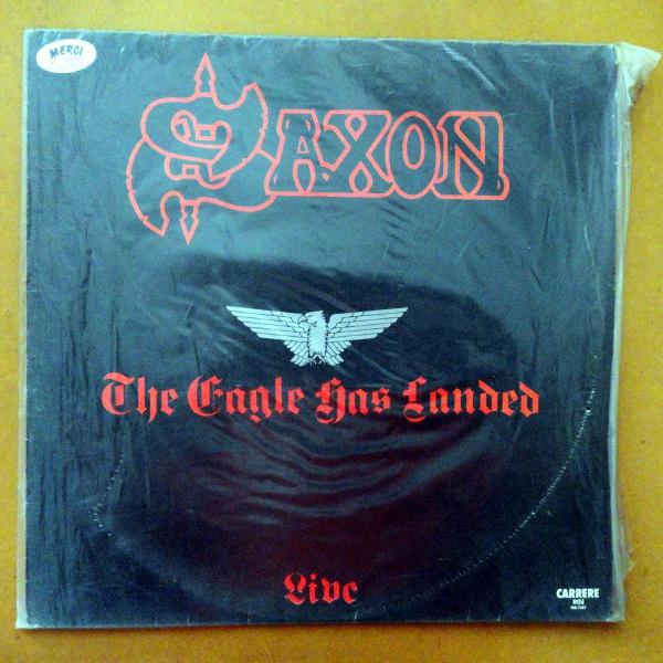 disco vinil saxon - the eagle has landend live
