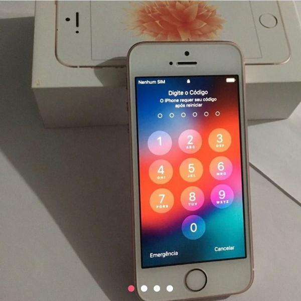 iphone se rose - 16 gb - conservadao