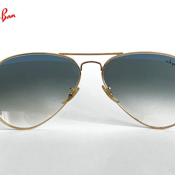 rayban aviador original azul turquesa degrade