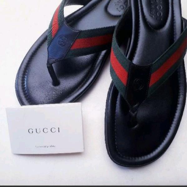 sandália masculina Gucci