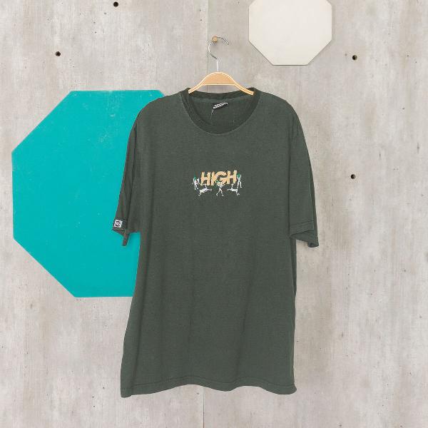 t-shirt verde high