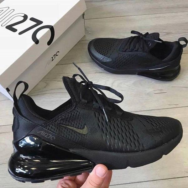 tênis air max 270 preto unissex pronta entrega