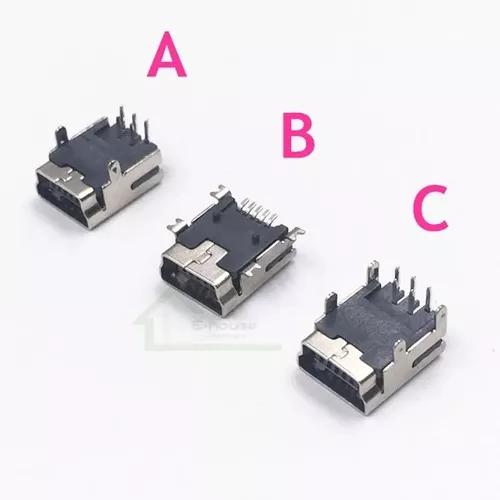 3x Conector De Carga Controle Ps3 Gps Mp5 Smd / Dip