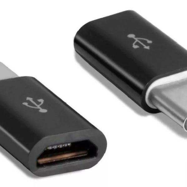 Adaptador Conversor Micro Usb Para Usb Tipo C