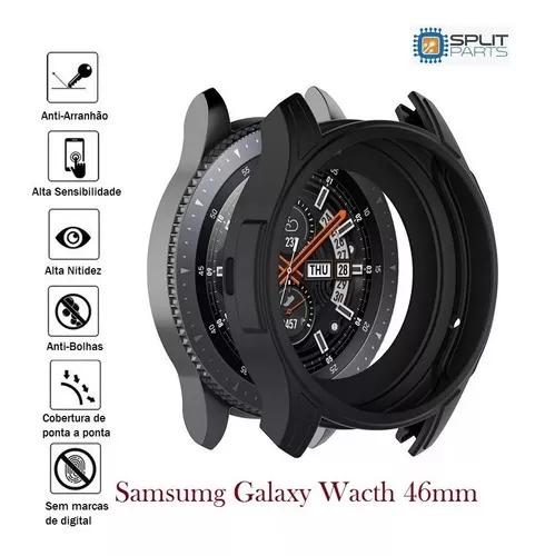 Capa Case Protetora Samsung Galaxy Watch 46mm + Película