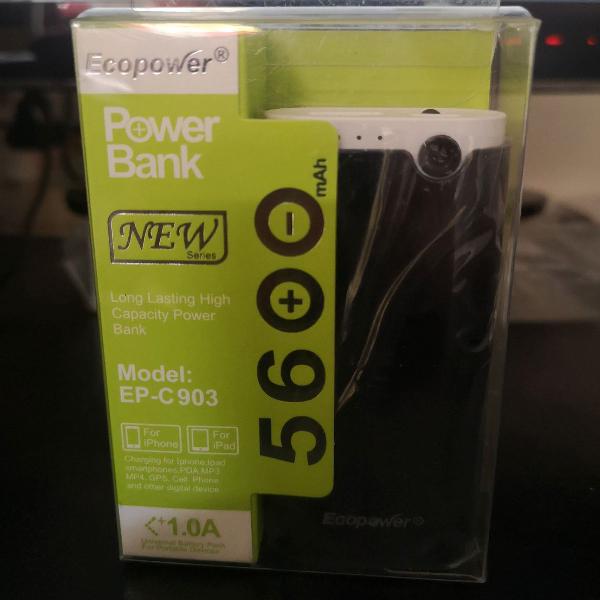 Carregador Portátil Power Bank Ecopower Ep-c827 5600mah