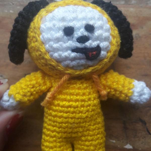 Chaveiro Chimmy BT21 amigurumi