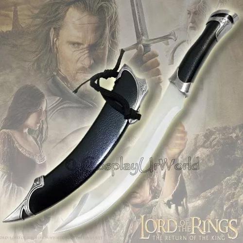 Espada Adaga O Senhor Dos Anéis Dagger Aragorn - C/ Nfe