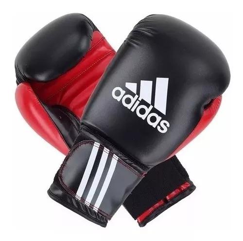 Luva De Boxe E Muay Thai adidas Response Preta E Vermelha