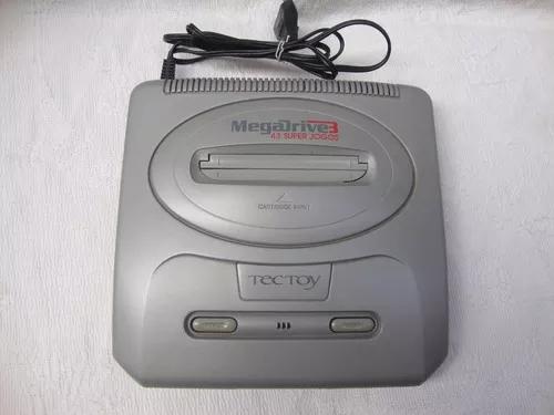 Mega Drive 3 Com 43 Jogos Na M