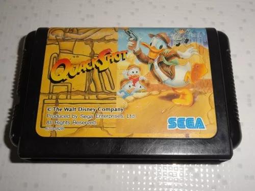 Quack Shot Mega Drive Sega Japan Quackshot Pato Donald