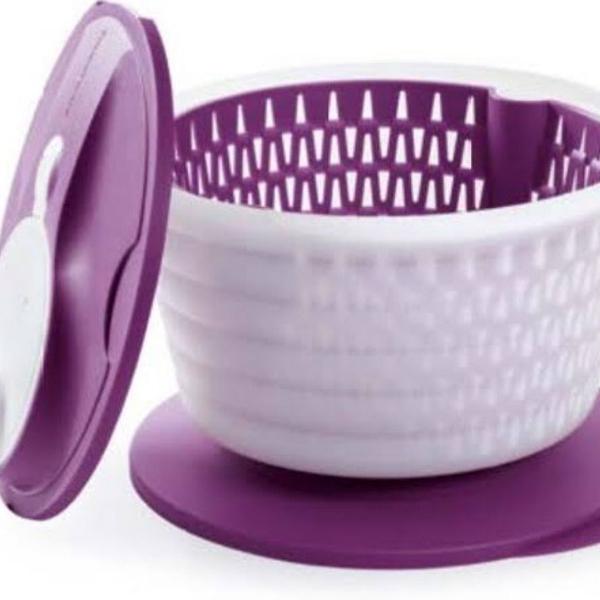 centrífuga de salada tupperware