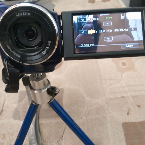 câmera Sony Handycam DCR-SR68 HD 80 GB