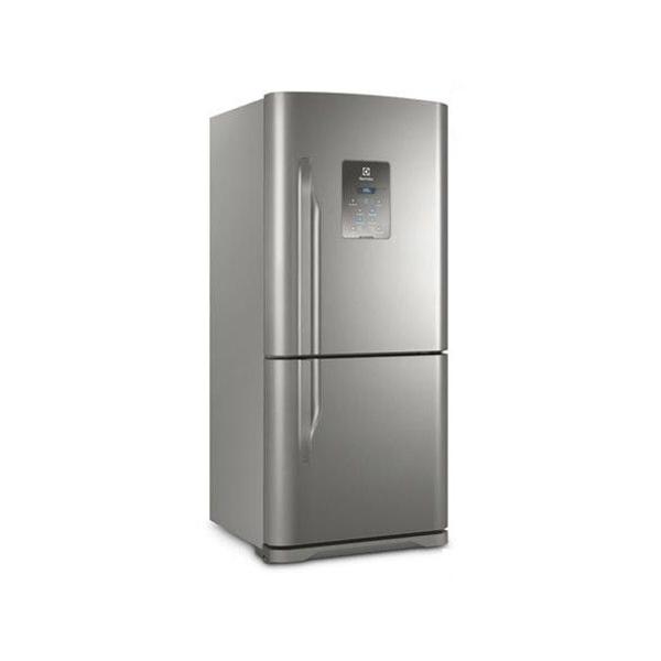 geladeira bottom freezer electrolux 2 portas 598l inox db84x