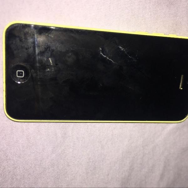 iphone 5c 16 gb ( leitor de chip quebrado)