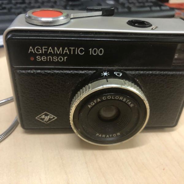 máquina fotográfica agfamatic 100 anos 1970
