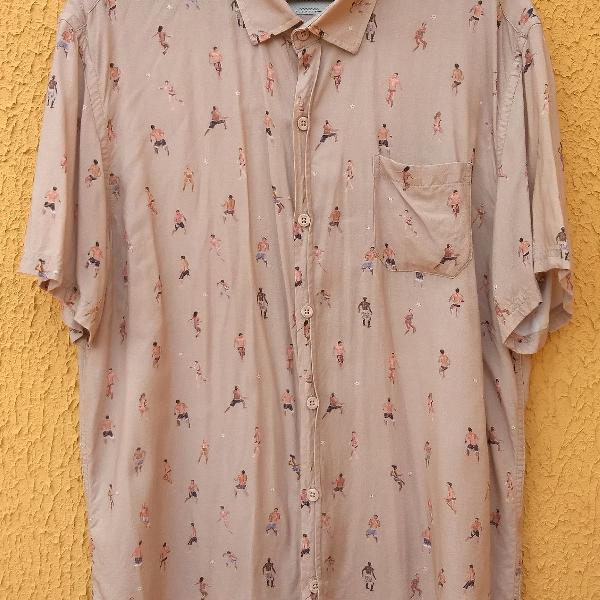 Camisa Estampada Pessoinhas