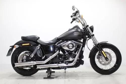 Harley Davidson Dyna Street Bob 2016 Preta