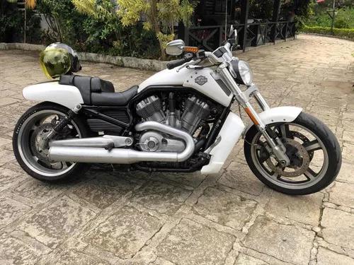 Harley Davidson V-rod Branca C/ Assessorios