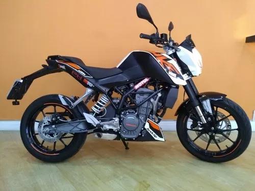 Ktm Duke 200 2017 Branca