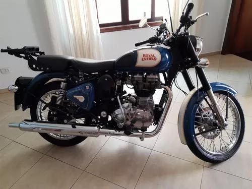 Royal Enfield Classic 500 Azul - 2018 Com 1.700 Km -