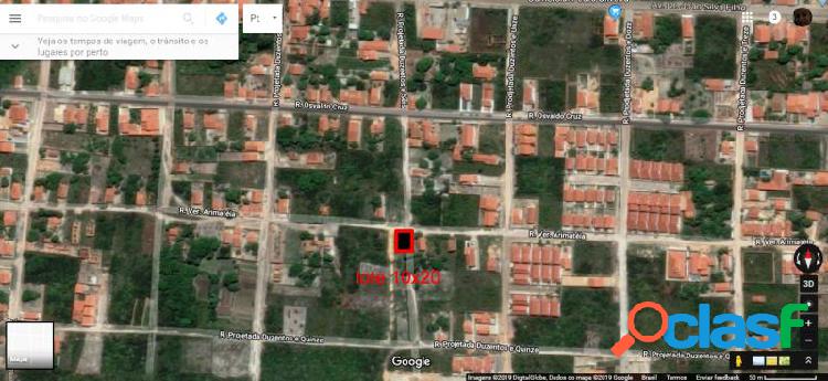 Terreno com 200 m2 em Parnaíba - Conselheiro Alberto Silva