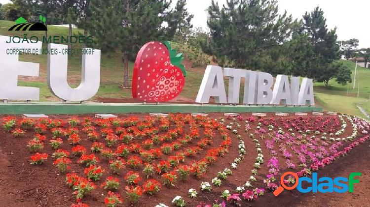 Terreno à venda no Recreio Estoril, em Atibaia/SP.