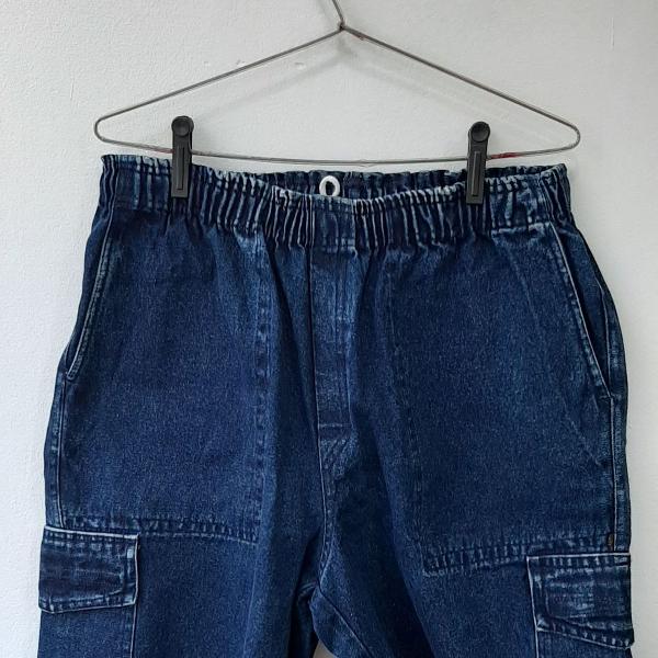 bermuda jeans masculina pour un home _usada