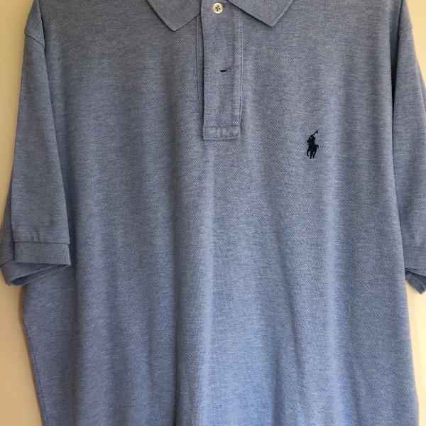 camisa polo masculina polo ralph lauren azul