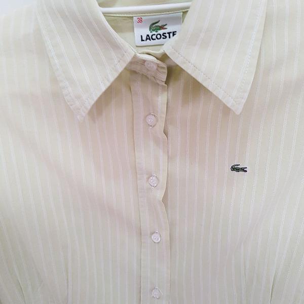 camisa social lacoste