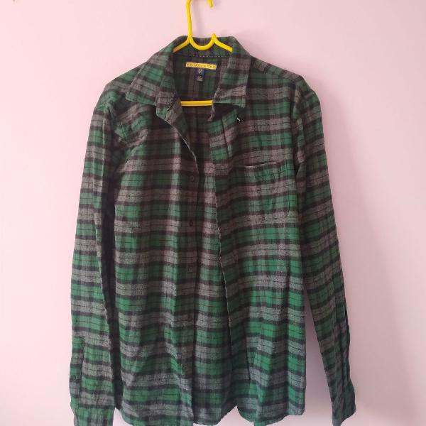 camisa social quadriculada prince &amp; fox