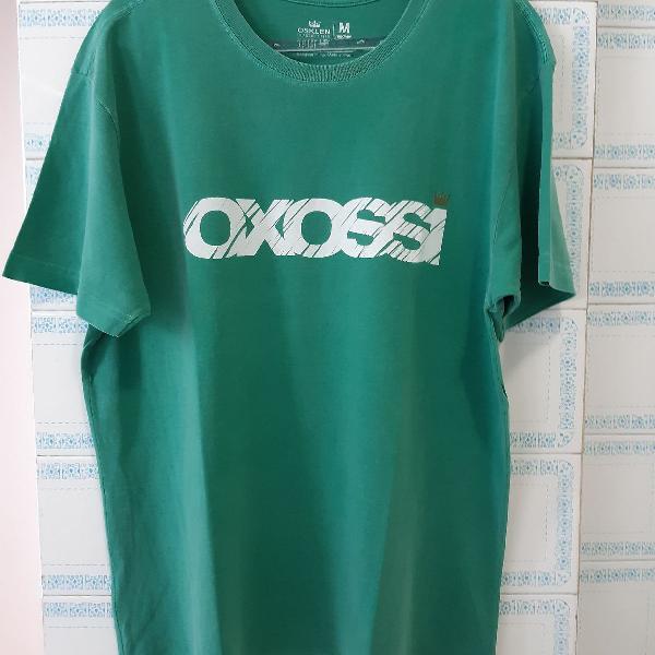 camiseta verde | osklen | orixá oxossi | original