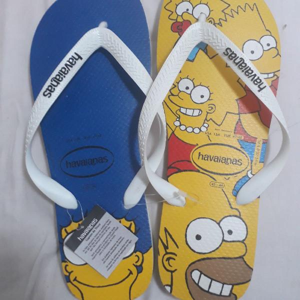 chinelo simpsons