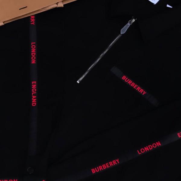 half zip burberry