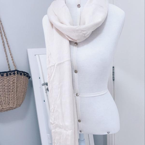 lenço off white/creme
