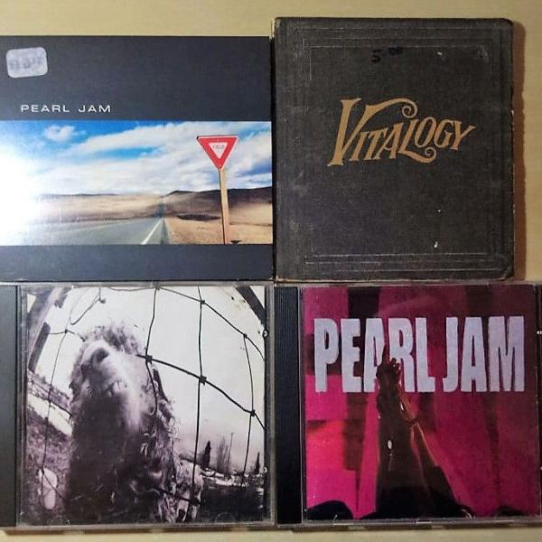 4 cds pearl jam