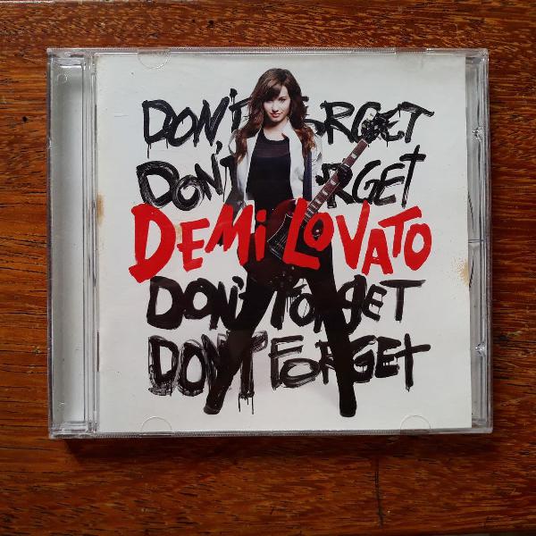 CD/Álbum "Don't Forget" - Demi Lovato