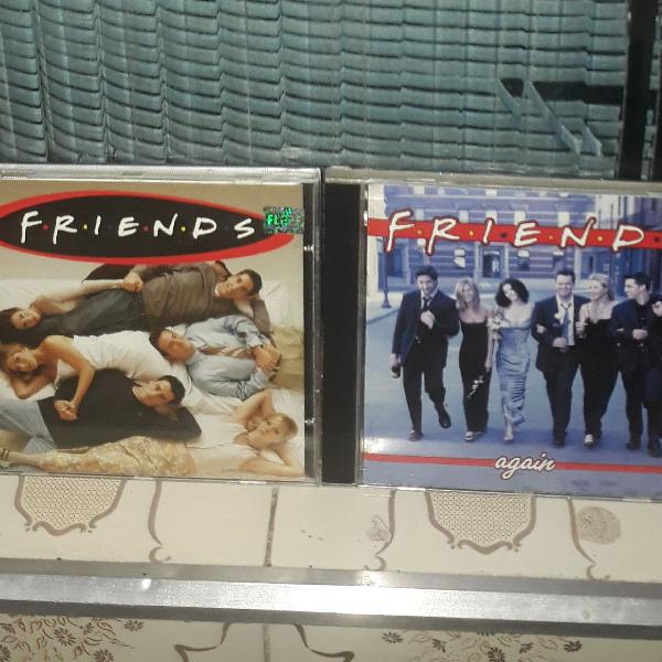 CDs trilha sonora Soundtrack Friends e Friends Again