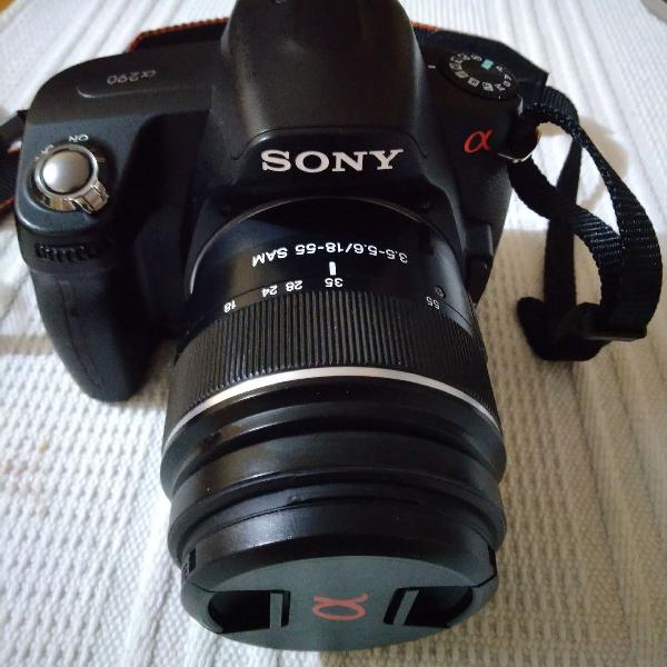 Câmera profissional DSLR SONY a290