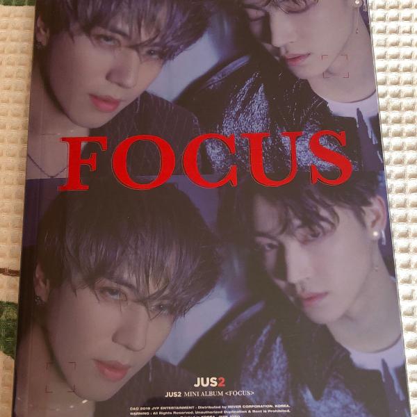 jus2 mini álbum - focus /sub unit got7 (kpop)