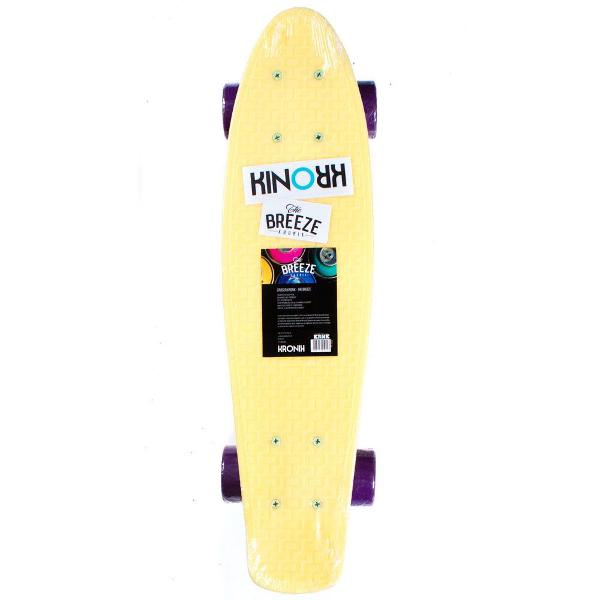 skate mini cruiser kronik breeze profissional 56x14cm