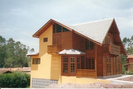 Casas pre fabricadas em madeira